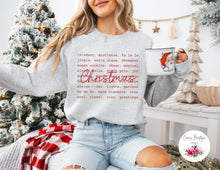 Load image into Gallery viewer, Christmas Words