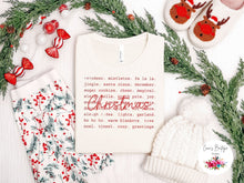 Load image into Gallery viewer, Christmas Words