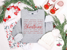 Load image into Gallery viewer, Christmas Words