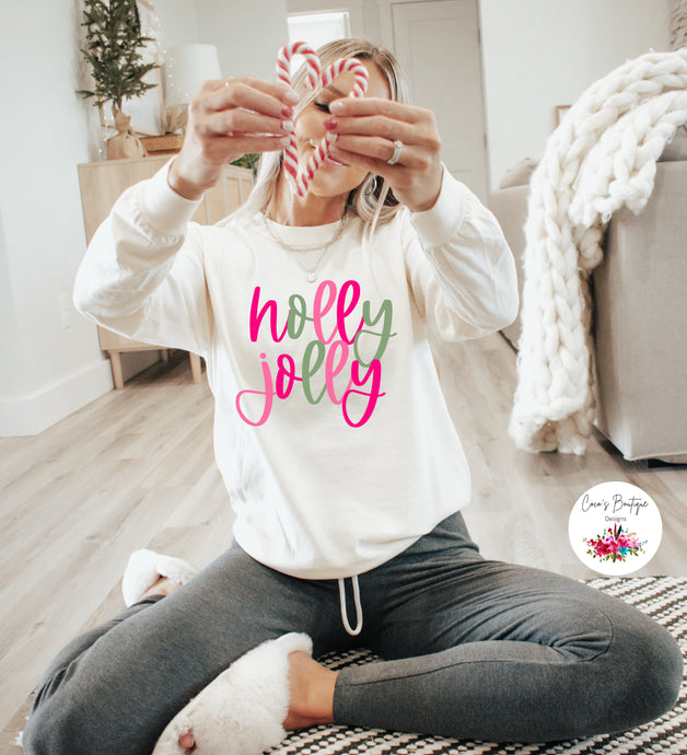 Holly Jolly Long Sleeve T-Shirt
