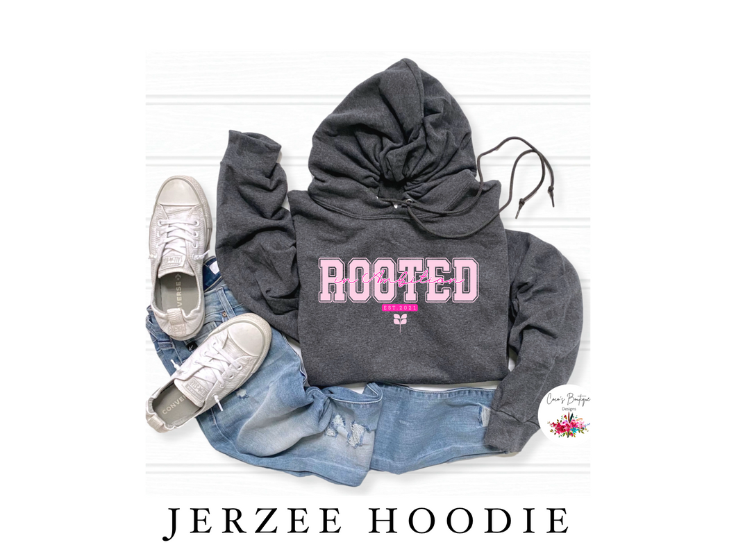 Jerzee Hoodie: Rooted