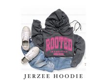Load image into Gallery viewer, Jerzee Hoodie: Rooted in Ambition