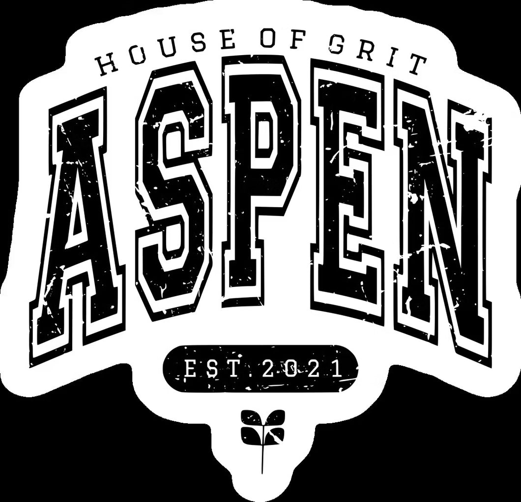Sticker: ASPEN House of Grit