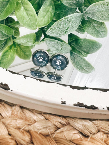 Floral Paw Studs