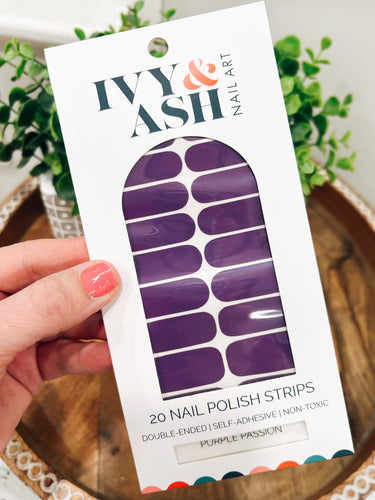 Nail Wrap: Purple Passion