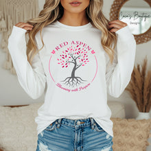 Load image into Gallery viewer, Long Sleeve T-Shirt: Blooming With Purpose