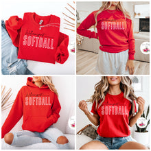 Load image into Gallery viewer, Red Williamsport Softball