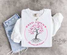 Load image into Gallery viewer, Crew Sweatshirt: Blooming With Purpose
