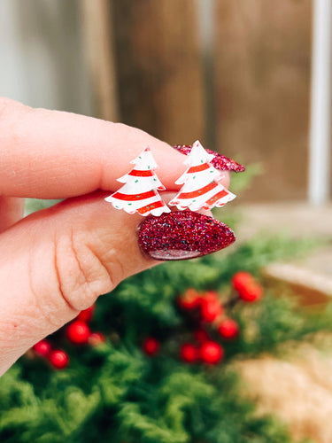 Christmas Cake Studs