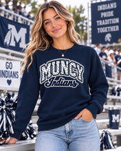 Load image into Gallery viewer, Muncy Indians Faux Stitch