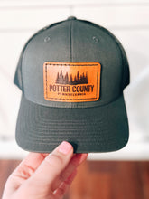 Load image into Gallery viewer, Potter County: Leather Patch Hat