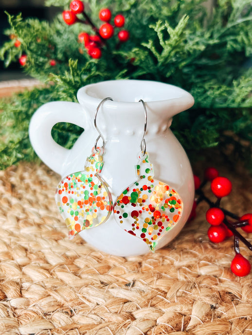 Christmas Confetti Ornaments