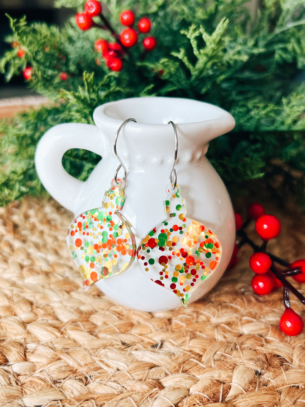 Christmas Confetti Ornaments