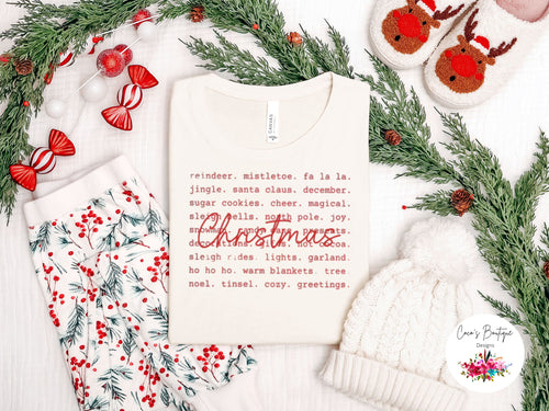 Christmas Words