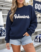 Load image into Gallery viewer, Warriors Faux Knit