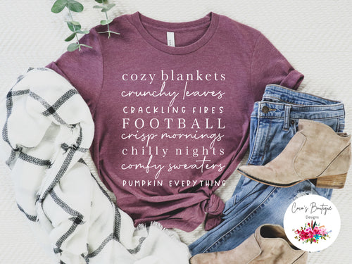 Cozy Fall Things