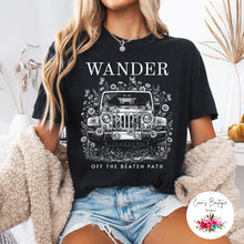 Load image into Gallery viewer, WANDER off the beaten path