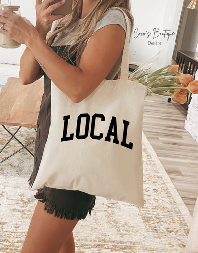 Canvas Tote: Local