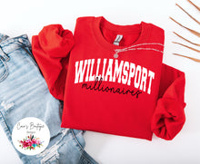 Load image into Gallery viewer, Red Williamsport Millionaires