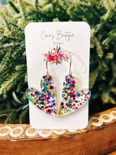 Load image into Gallery viewer, Purple Confetti Hearts