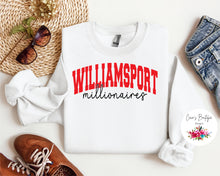 Load image into Gallery viewer, White Williamsport Millionaires