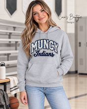 Load image into Gallery viewer, Muncy Indians Faux Stitch