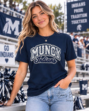 Load image into Gallery viewer, Muncy Indians Faux Stitch