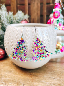 Purple Confetti Trees