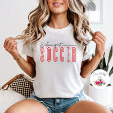 Load image into Gallery viewer, White Williamsport Soccer