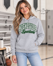 Load image into Gallery viewer, Hughesville Spartans Faux Stich