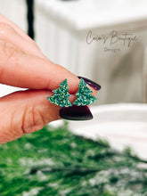 Load image into Gallery viewer, Mini Spruce Tree Earrings