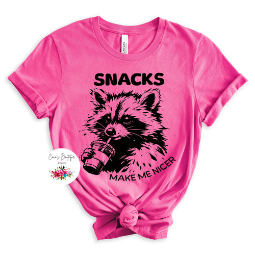 Snacks Make Me Nicer