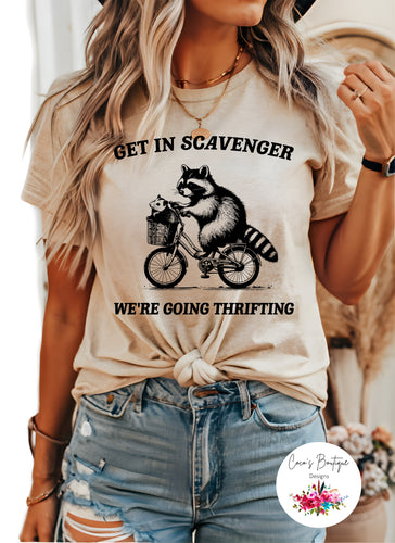 Get in Scavenger We’re Going Thrifting